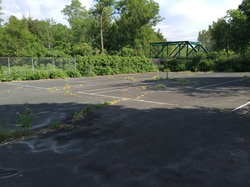 Double Tennis Courts Cracked